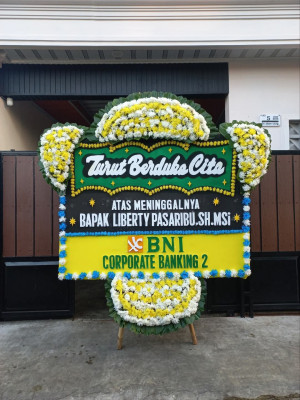 Papan Bunga Duka di Mangkang Wetan