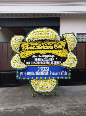 Papan Bunga Duka di Mangkang Wetan