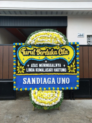 Papan Bunga Duka di Mangkang Wetan
